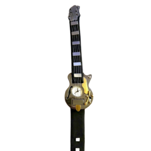ZX Silver Metallic Guitar Watch 1