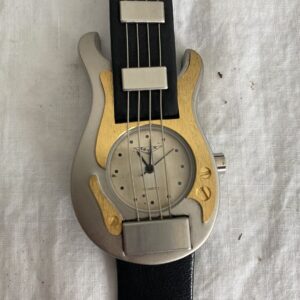 ZZYZX GUITAR Shaped Watch 2001 ZX With Original Case 4