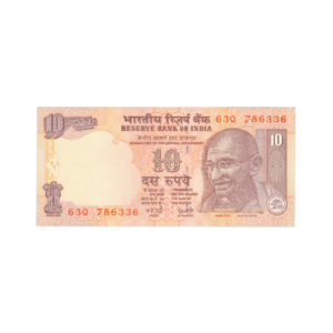 10 Rupee India 2008 786 Special Banknote M3 front