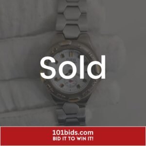 Guess Waterpro Stainless Steel Back Ladies Wristwatch