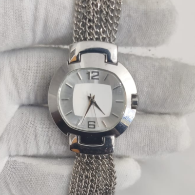 24968XT Stainless Steel Back Ladies Wristwatch