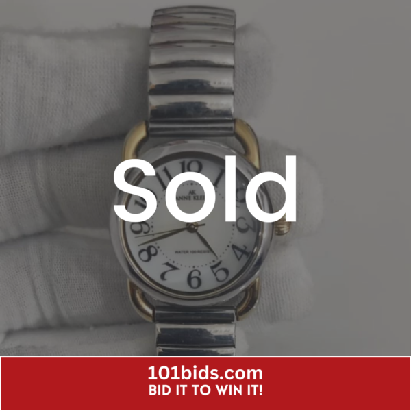 Anne-Klein-AK-V121E-Stainless-Steel-Back-Ladies-Wristwatch-Bracelet sold 2