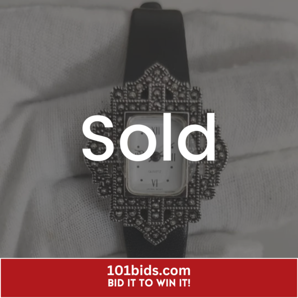 Avon-Stainless-Steel-Back-Fancy-Ladies-Wristwatch sold