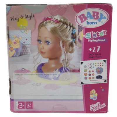 Baby Born Sister Styling Head Toy