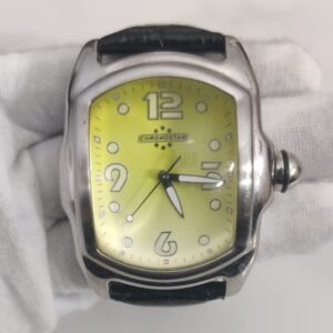 Chronostar Stainless Steel Back Bubble Glass Top Quartz Men Wristwatch 2