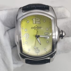 Chronostar Stainless Steel Back Bubble Glass Top Quartz Men Wristwatch 3