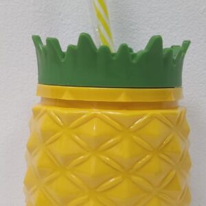 Cool Gear Insulated Pineapple Cup With Straw 2