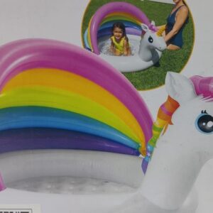 Intex Inflatable Unicorn Padding Swimming Pool For Kids 2