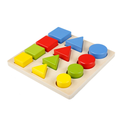 Matching Blocks Game Set (Wooden Toys)