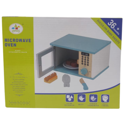 Microwave Oven Toy Set