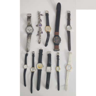 11 Wristwatch Collection Mix Lot...