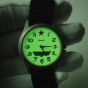 Stempo Top Gun Stainless Steel Back Radient Wristwatch 9