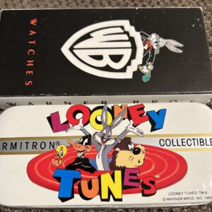 Vintage 1994 Armitron Looney Tunes Bugs Bunny Musical Watch In Tin 2
