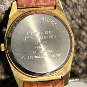 Vintage 1994 Armitron Looney Tunes Bugs Bunny Musical Watch In Tin 5