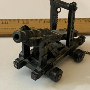 Vintage Metal Cannon Pencil Sharpener 1