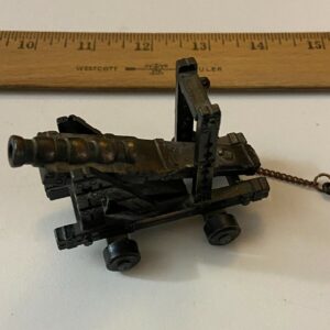 Vintage Metal Cannon Pencil Sharpener 3