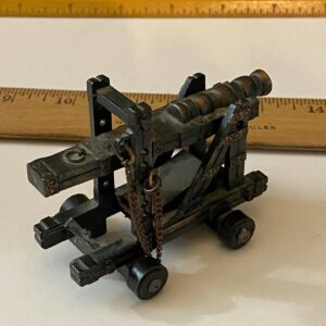 Vintage Metal Cannon Pencil Sharpener 4