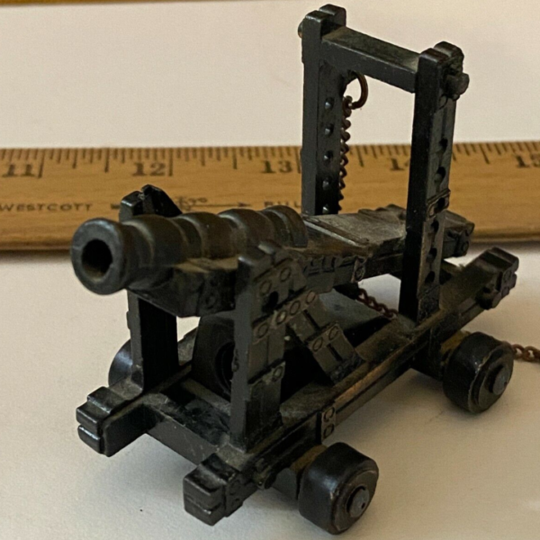 Vintage Metal Cannon Pencil Sharpener