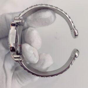 Vintage SR626SW Stainless Steel Back Silver Ladies Wristwatch Bracelet 4