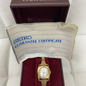 Vintage Seiko 140610 Stainless Steel Back Ladies Wristwatch Bracelet 1972 2