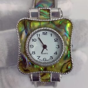 Vintage Stainless Steel Back Ladies Wristwatch Bracelet JApan Movement 2