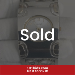 The Hugo Stainless Steel Back  Ladies Wristwatch Bracelet