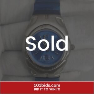 Mudd MD234 Stainless Steel Back Wristwatch