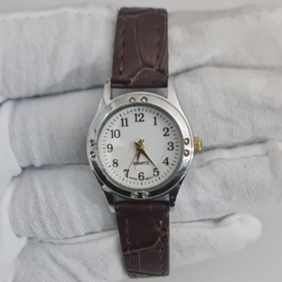 Advance WS50705W Stainless Steel Back Ladies Wristwatch