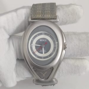 Berge Stainless Steel Back Wristwatch 1