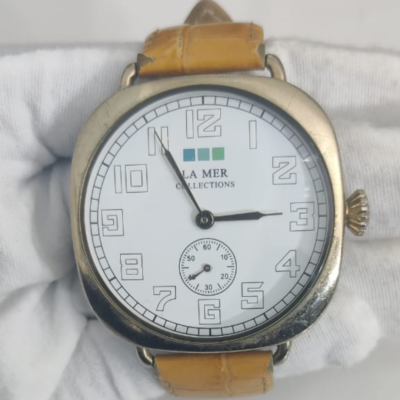 Carpe Diem La Mer Collections By Martine Ilana Stainless Steel Back Wristwatch