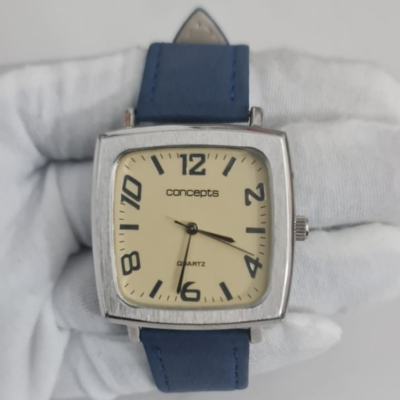 Concepts in Time N.Y. Stainless Steel Back Ladies Wristwatch