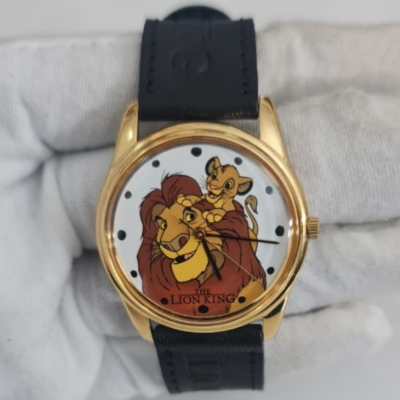 Disney The Lion King Timex Stainless Steel Back Japan Movement Wristwatch