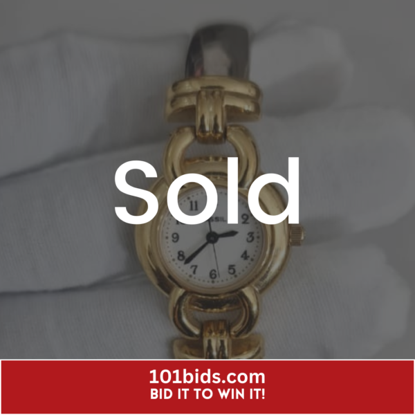 Fossil ES-8727 Stainless Steel Back Ladies Wristwatch sold