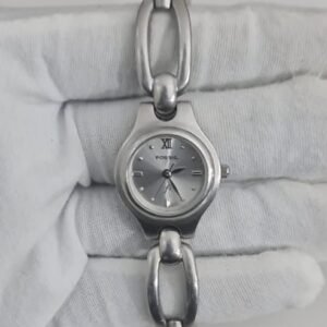 Fossil F2 ES-9021 E10009 Stainless Steel Back Ladies Wristwatch 1