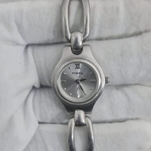 Fossil F2 ES-9021 E10009 Stainless Steel Back Ladies Wristwatch 2