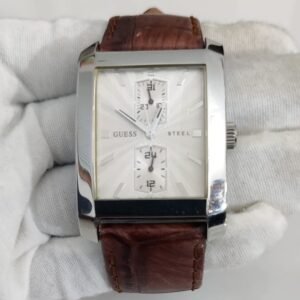 Guess G90003G Stainless Steel Back Japan Movement Wristwatch 2
