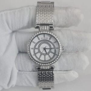 Guess Stainless Steel Back Japan Movement Ladies Wristwatch 2