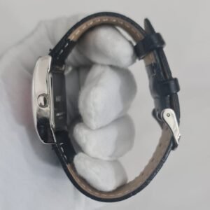 Mark Kay Stainless Steel Back Japan Movement Leather Stripes Ladies Wristwatch 3