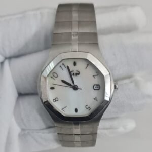 NK Stainless Steel Back Wristwatch 1