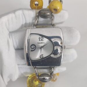 Narmi 6620 Stainless Steel Back Ladies Wristwatch Band 2
