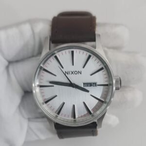 Nixon Never Be Late The Sentry Stainless Steel Back Wristwatch 1