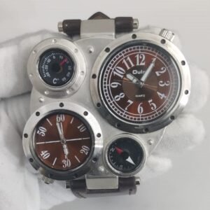 Oulm 9415 Stainless Steel Back Wristwatch 2