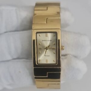 Pierre Caedin PCN4039YC Stainless Steel Back Gold Tone Wristwatch Bracelet 1