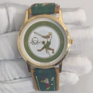 St.Martin Baseball Theme Stainless Back Wristwatch 2