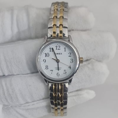Timex T2P298 Stainless Steel Back Ladies Wristwatch Bracelet