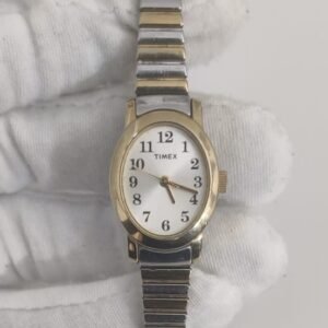 Timex WW Stainless Steel Back Ladies Wristwatch 2