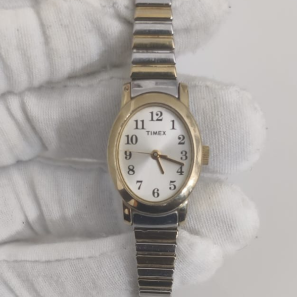 Timex WW Stainless Steel Back Ladies Wristwatch