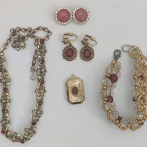 Vintage Daisy Indian Necklace And Ear Rings 15