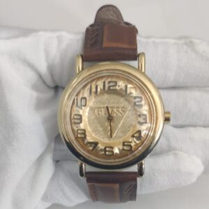 Vintage Guess G56044L Stainless Steel Back Wristwatch 2