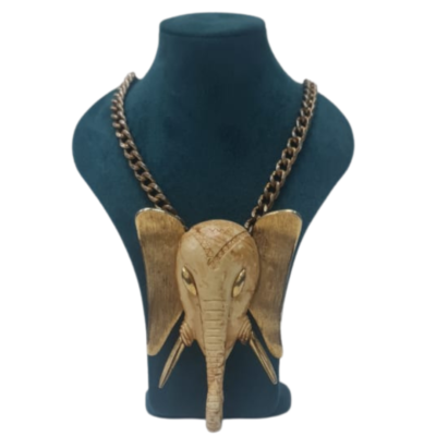 Vintage Necklace With Ganesh Pendant